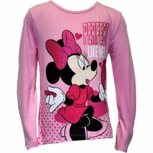 Minnie pulóver világos rózsaszín